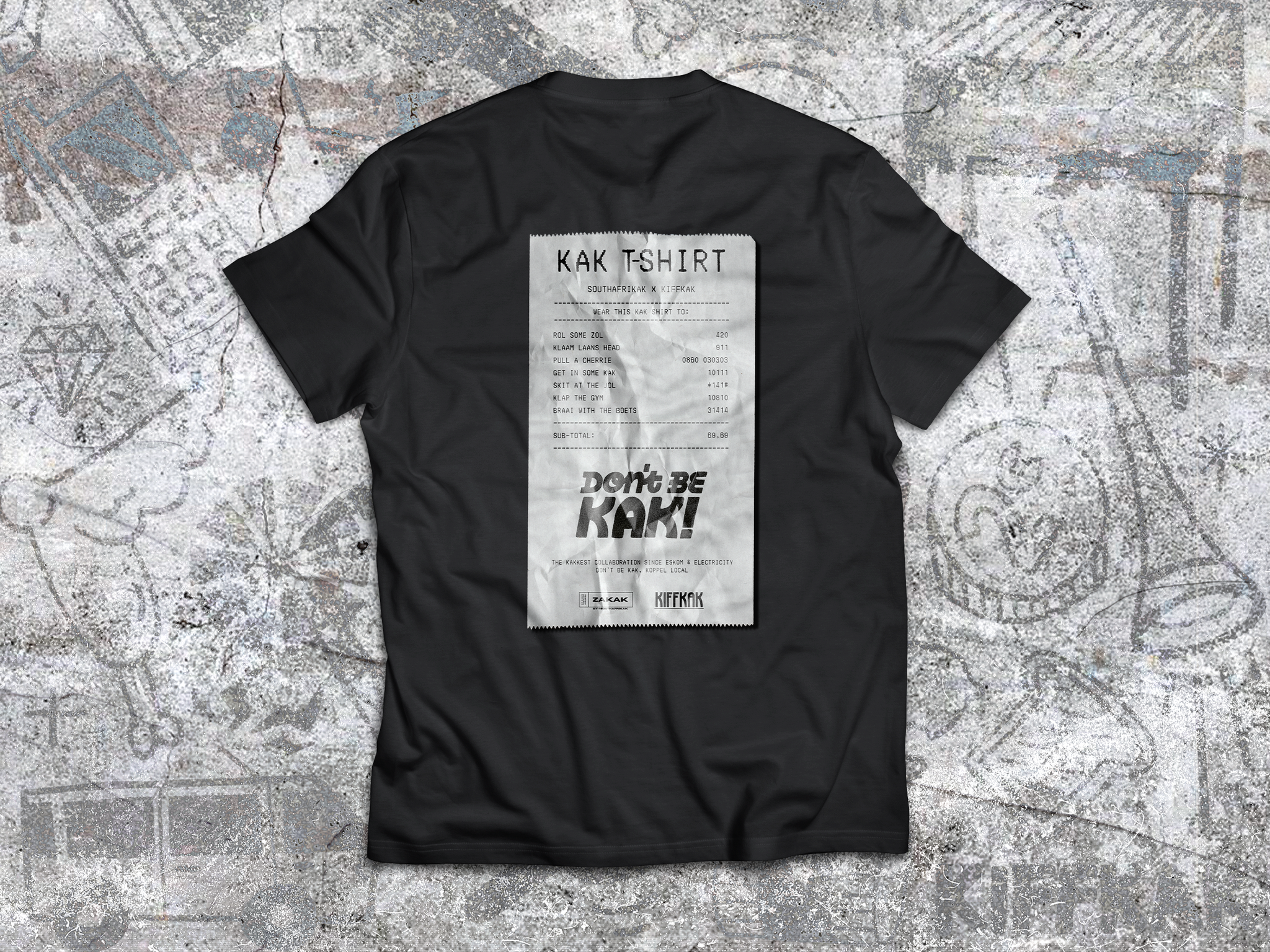 THE ORIGINAL ZAKAK x KIFFKAK TEE (LIMITED EDITION)